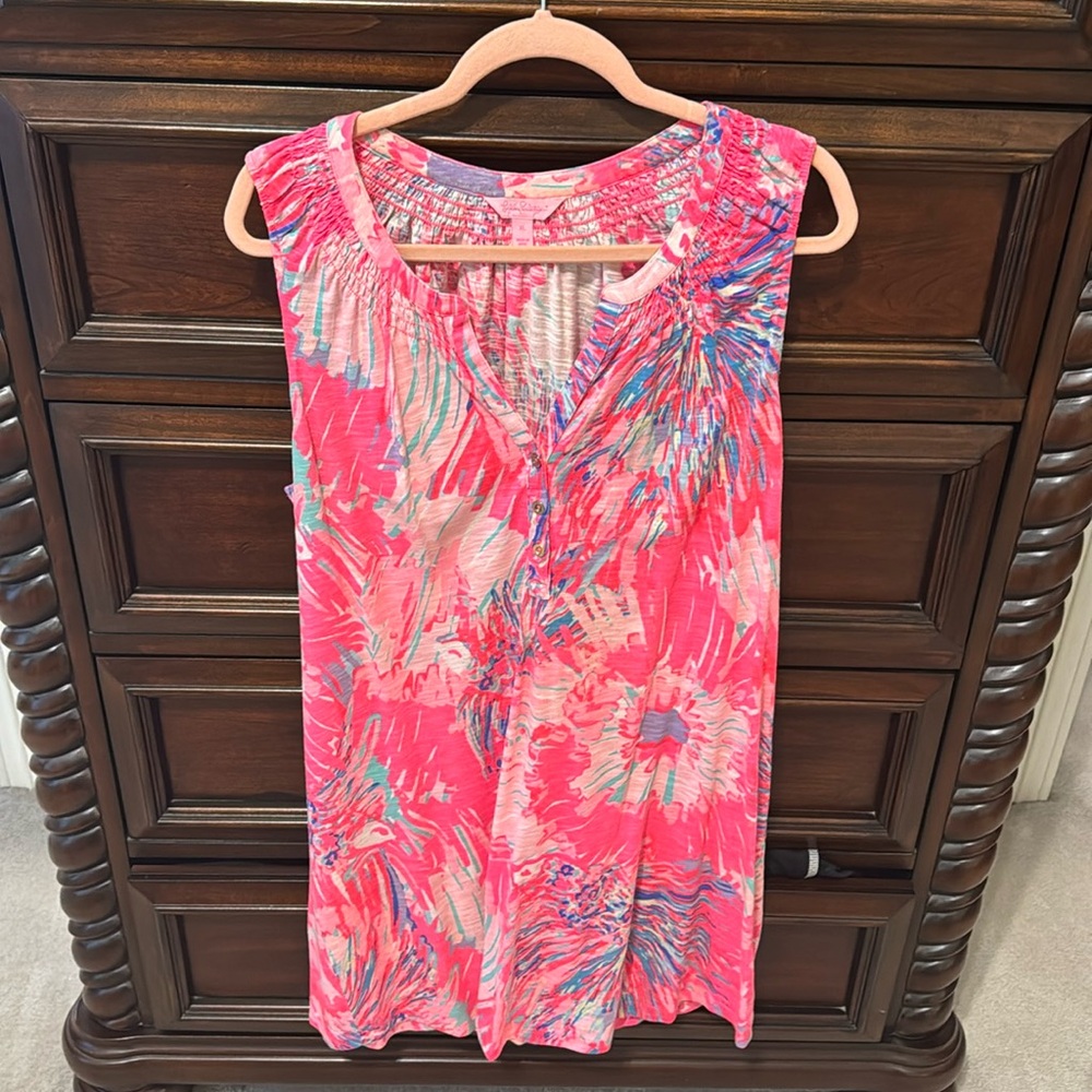 Lilly XL sleeveless cotton sundress euc